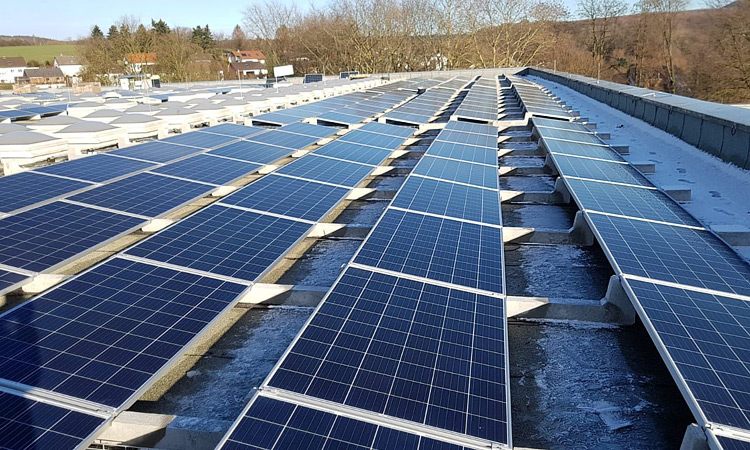 Bürger-Solaranlage auf dem Gymnasium in Bad Iburg